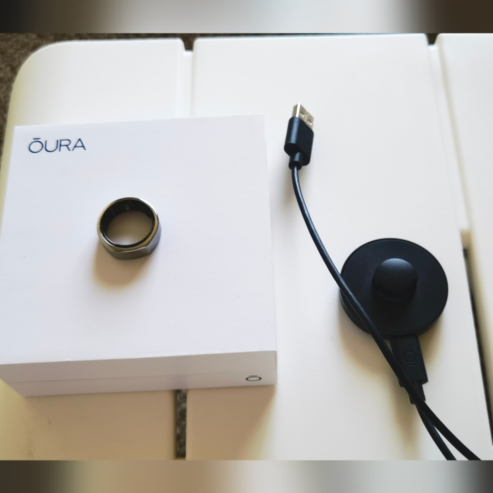 Oura Ring- Silver color -  Gen 3 Size 09